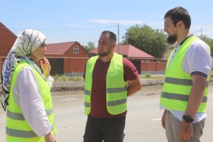 Общественные контролеры проинспектировали важнейшие объекты нацпроекта в Грозном